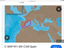 Map 2008 spain for sale  RYDE