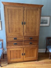 tv armoire oak for sale  Boston