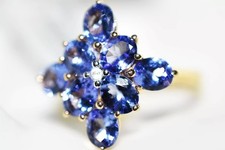 Aaa tanzanite 9ct for sale  HUNTINGDON