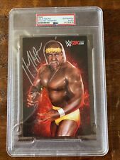 Usado, Cartão fotográfico assinado por Hulk Hogan WWE 2k15 PSA DNA certificado de autenticidade lajeado autografado WWF comprar usado  Enviando para Brazil