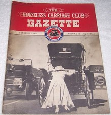 Horseless carriage club for sale  Nevada City