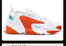 Tênis Nike Zoom 2K branco/argila cósmica AO0354-105 feminino tamanho 8.5 $130 Msrp comprar usado  Enviando para Brazil
