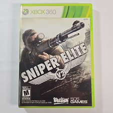 Sniper Elite V2 Microsoft Xbox 360 videogame manual completo muito bom testado comprar usado  Enviando para Brazil