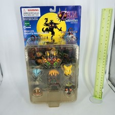 Usado, Boneco de ação Legend of Zelda Majoras Mask 2001 EPOCH Deku Link lacrado muito raro comprar usado  Enviando para Brazil