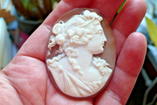 antique cameo brooch for sale  LONDON