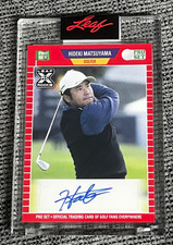 2021 Leaf Pro Set Sports Hideki Matsuyama XRC Auto - Master's Champ SSP RC comprar usado  Enviando para Brazil