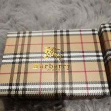 Usado, SOMENTE caixa de presente pequena de joias vazias Burberry e bolsa 5” x 3,5” x 1,25” autêntica comprar usado  Enviando para Brazil