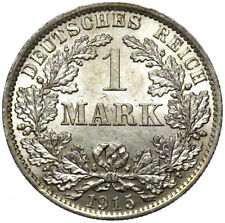 Rzesza Niemiecka - J. 17 - moneta - 1 marka 1915 A - srebro 900 - połysk stemplowy UNC na sprzedaż  PL