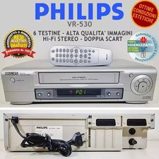 Videoregistratore vhs philips usato  Vicenza