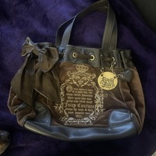 Bolsa tote Juicy Couture vintage sonhador conto de fadas Once Upon A Time arco, usado comprar usado  Enviando para Brazil
