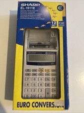 Sharp 1611e calcolatrice usato  Biella