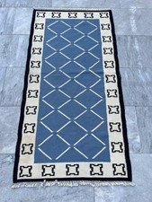 Vintage handmade flatweave for sale  LIVERPOOL