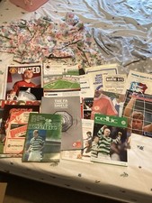 Approx 350 programmes for sale  BUDLEIGH SALTERTON