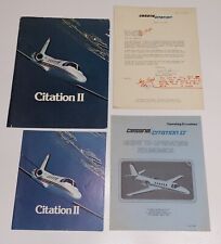 Cessna citation brochure for sale  Orange Grove