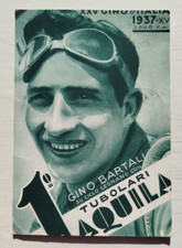 Gino bartali cartolina usato  Italia