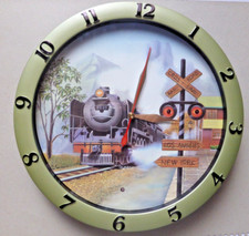 Wanduhr eisenbahn lokomotive gebraucht kaufen  Aalen