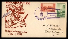 Mayfairstamps uss mississippi for sale  Appleton