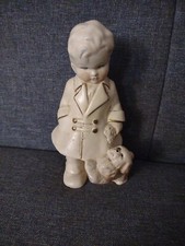 Botas brancas extravagantes menina com olhos azuis para caminhada pulando filhote de cachorro... comprar usado  Enviando para Brazil