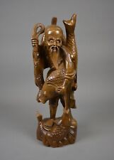 Asiatische holz figur gebraucht kaufen  Leverkusen