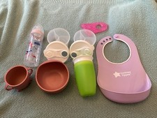 Weaning utensils bib for sale  AXMINSTER