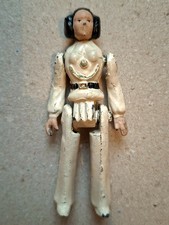 star wars modelo trem vintage bootleg brasileiro figura de metal princesa leia anos 70 anos 80, usado comprar usado  Brasil 
