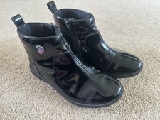 Girls black clark for sale  DEVIZES