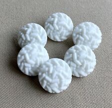 Last white buttons for sale  FLINT