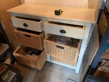 White sideboard drawers for sale  HAYWARDS HEATH
