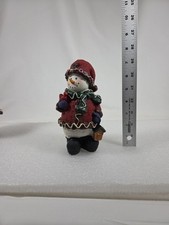 Snowman figurine holding for sale  Ionia
