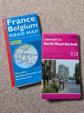 Road maps. north for sale  BRACKNELL