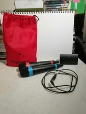 Microfones sem fio SingStar genuínos PlayStation 3 PS3 adaptador e SingStar , usado comprar usado  Enviando para Brazil