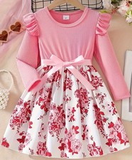Elegantes mädchenkleid floral gebraucht kaufen  Meckenbeuren