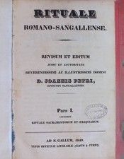 Rituale romano sangallense gebraucht kaufen Rituale romano sangallense gebraucht kaufen  Koblenz