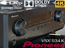 Używany, PIONEER VSX-534 Odbiornik Bluetooth 5.1 Dolby Atmos Dolby Vision DTS:X HDR 10 HLG na sprzedaż  Wysyłka do Poland