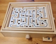 Vintage wooden labyrinth for sale  LIVERPOOL