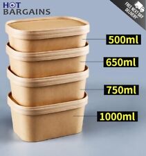 Kraft paper food for sale  RAINHAM