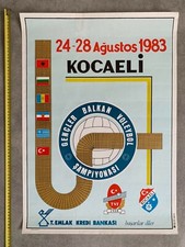 Vintage volleyball balkans d'occasion  Paris XVIII
