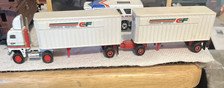 Caminhão reboque Tonkin CF Consolidated Freightways trator duplo tandem 1/53, usado comprar usado  Enviando para Brazil