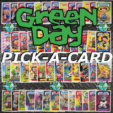2025 TOPPS BALDE DE LIXO INFANTIL GREEN DAY BASE PICK-A-CARD 1a/1b-50a/50b comprar usado  Enviando para Brazil