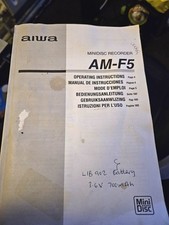 Orginal aiwa minidisc for sale  ELLESMERE PORT