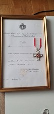 Medaille croix ordre d'occasion  Tours-