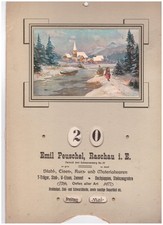 Alter kalender werbung gebraucht kaufen  Marienberg, Pobershau