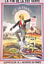 Affiche absinthe fin d'occasion  Morteau