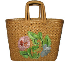 Vintage rattan flower for sale  Cherry Hill
