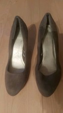 Pumps velours khaki gebraucht kaufen  Idstein