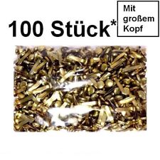100 stück rundkopfklammern gebraucht kaufen  Uhingen