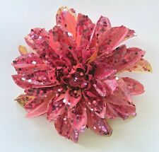 Pink glitter poinsettia for sale  Highland