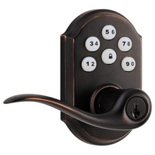 Conjunto de alavancas Kwikset Smartcode 912 Z-Wave Plus, 5,34"x4,89"x9,74", bronze veneziano comprar usado  Enviando para Brazil