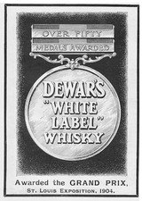 Dewar white label for sale  GLASGOW