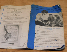 Ancien vintage manuel d'occasion  Saint-Louis